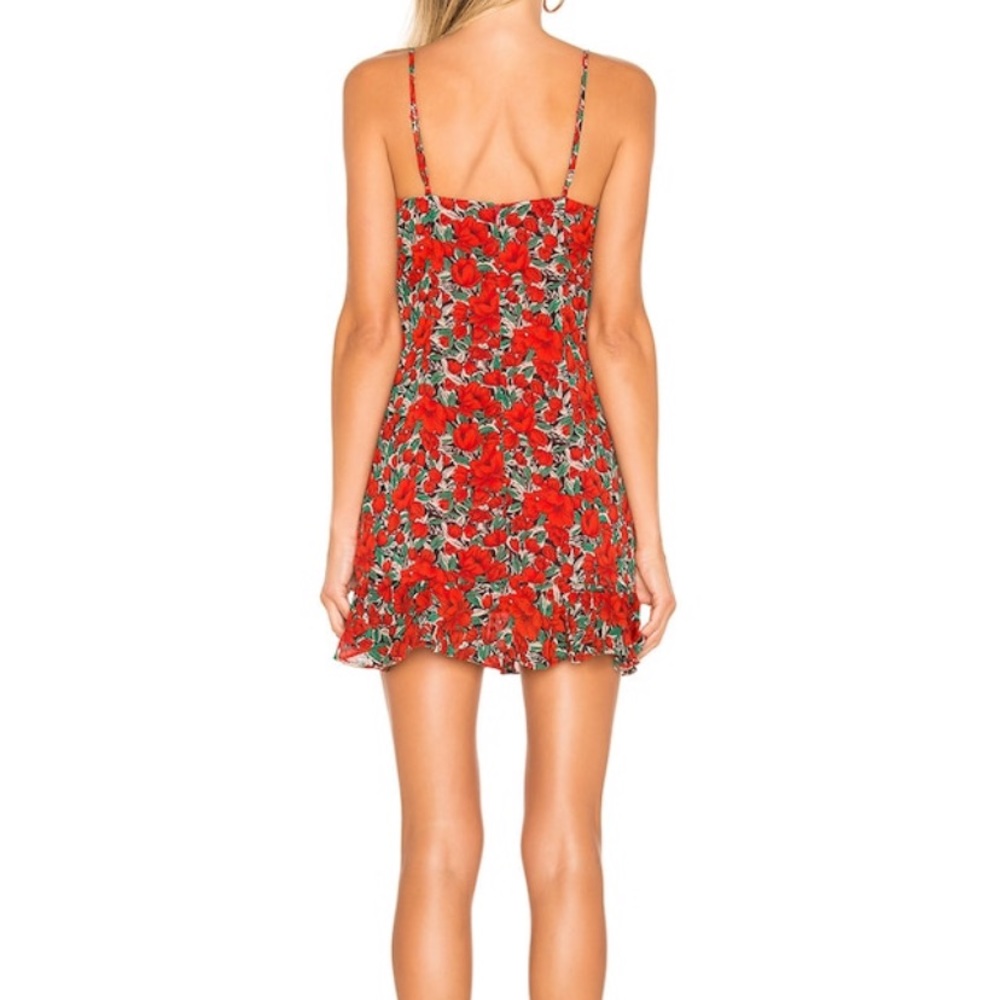 superdown - Hadley Cami Dress in Red Floral - Picture 2 of 3